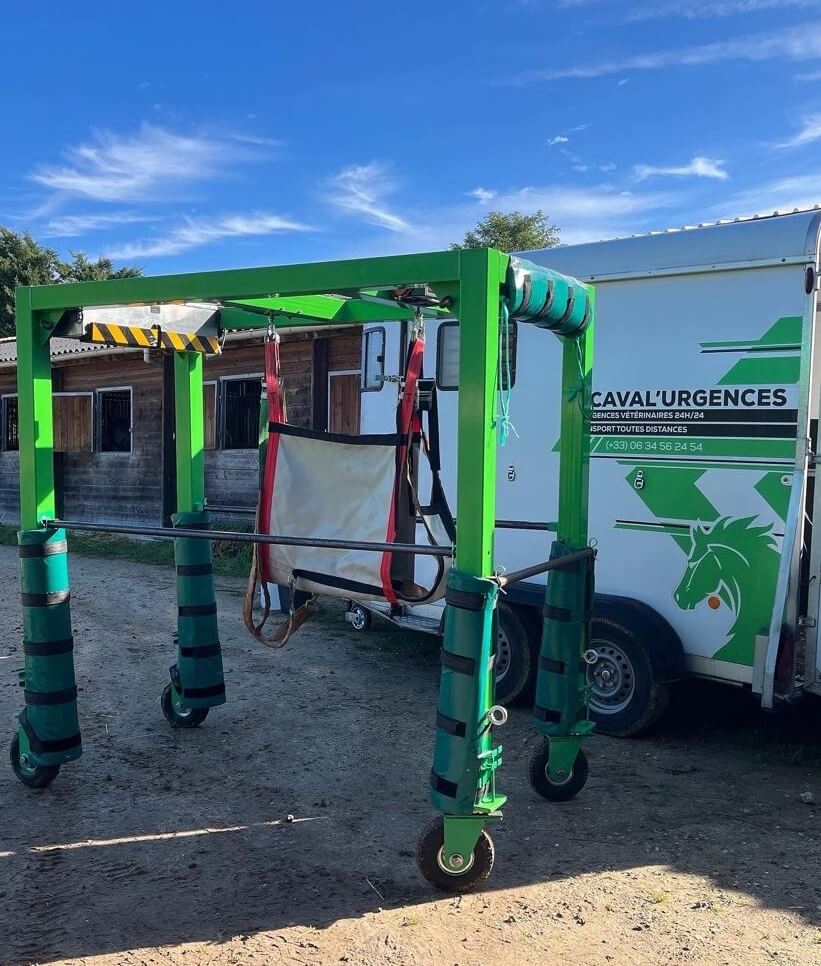 Ambulance pour chevaux - Interview propiétaire